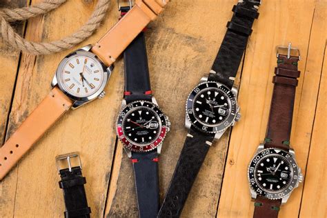 rolex leather belt|Rolex strap types.